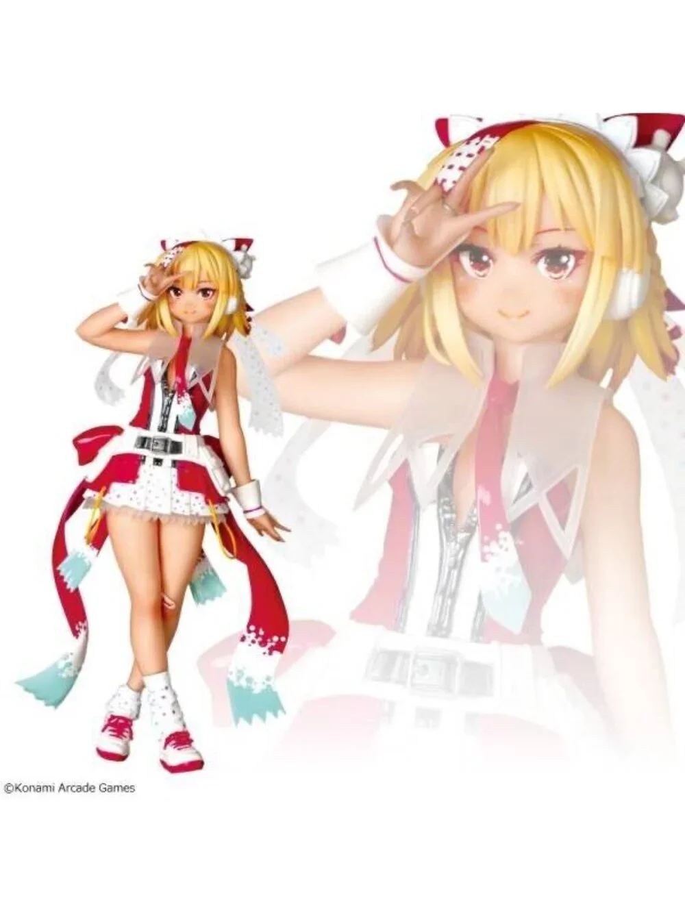 Konami beatmania IIDX Shia Figure Collection 1/12 Scale 140mm